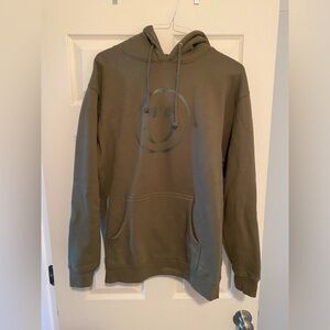 Theo Von Be Good To Yourself olive green hoodie - M